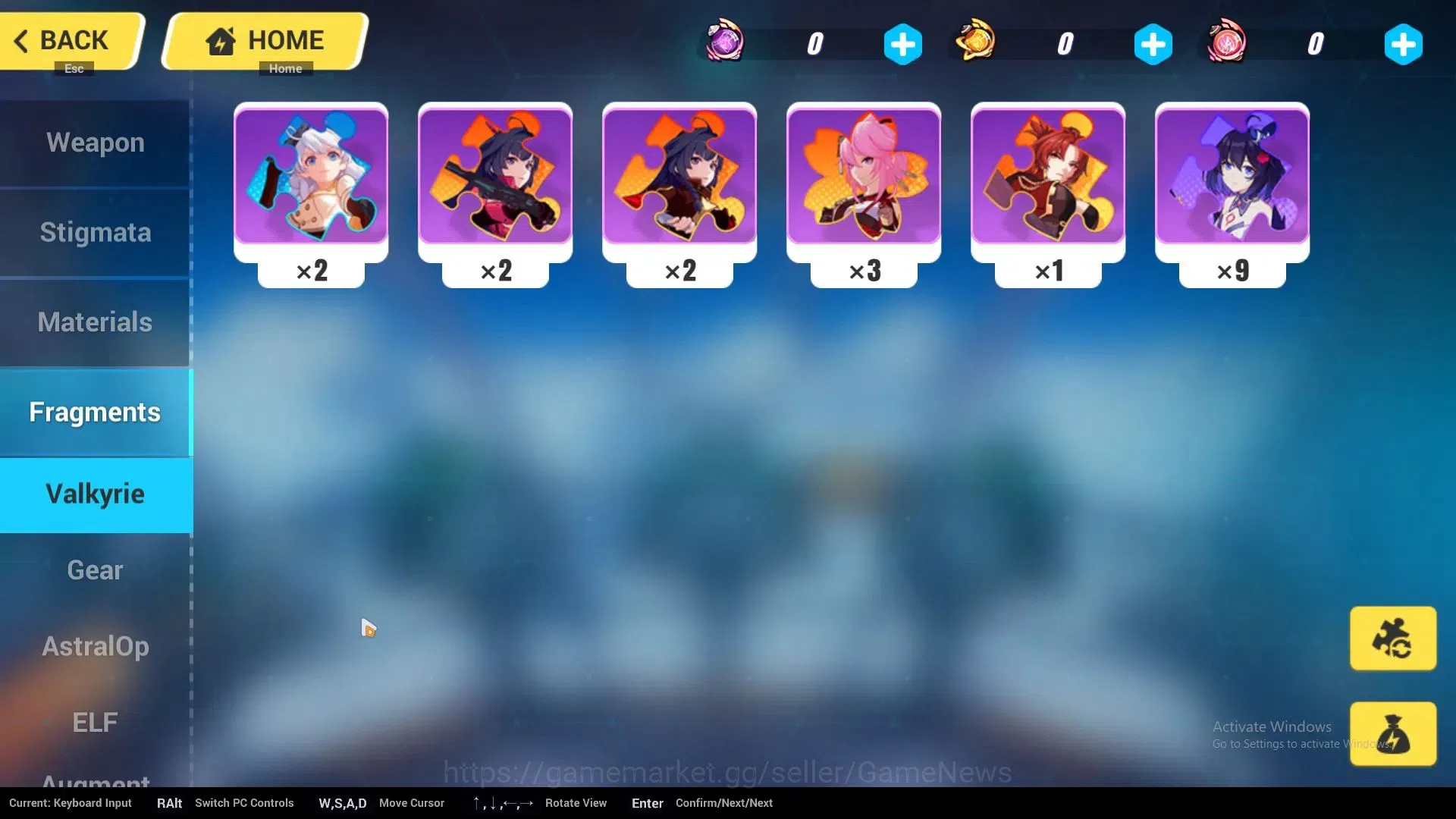 Honkai Impact 3rd Accounts SEA Lv40|1 Fullset|1,2K Crystal|Kiana Kaslana Ba-D image 11