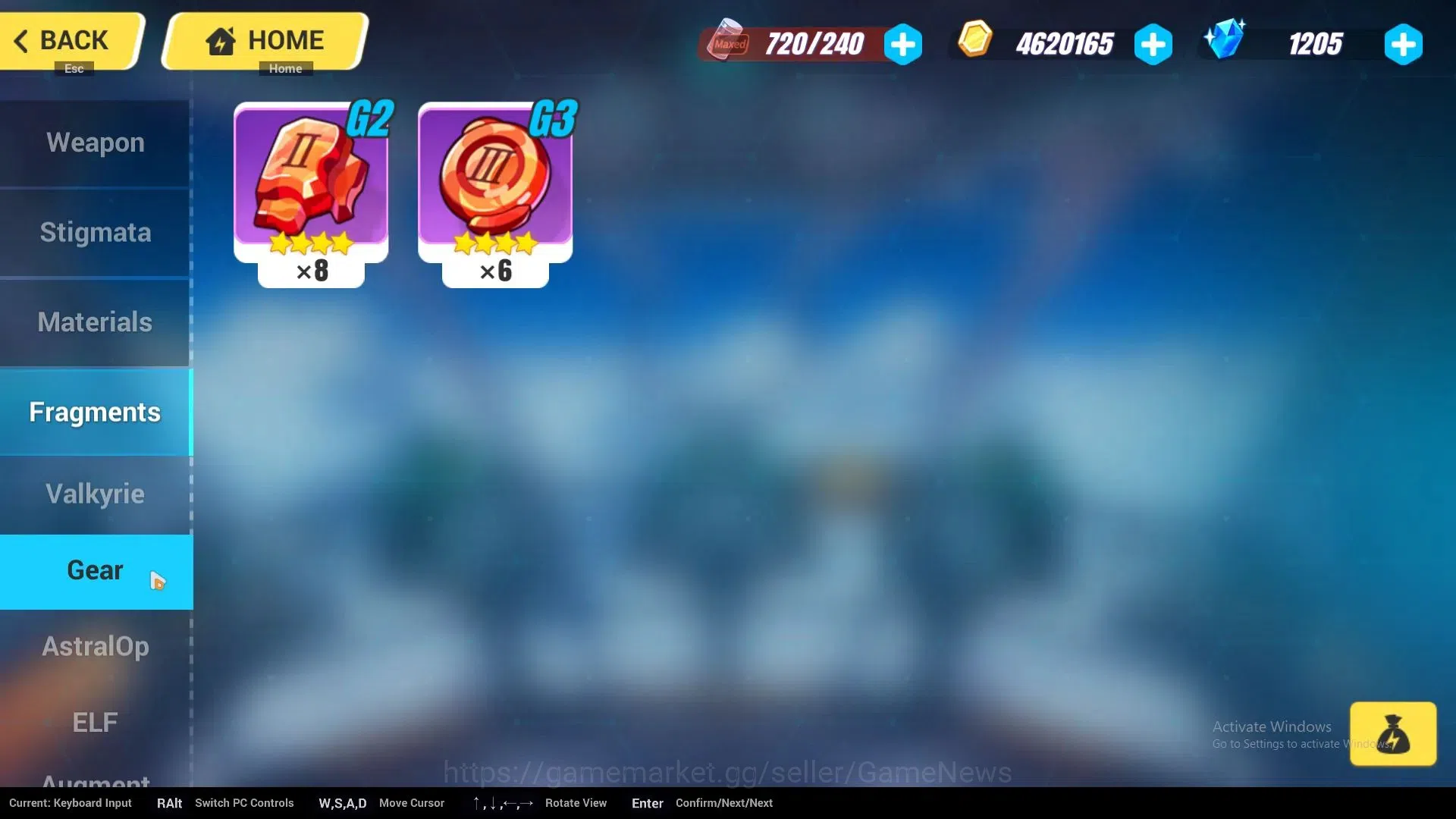 Honkai Impact 3rd Accounts SEA Lv40|1 Fullset|1,2K Crystal|Kiana Kaslana Ba-D image 12