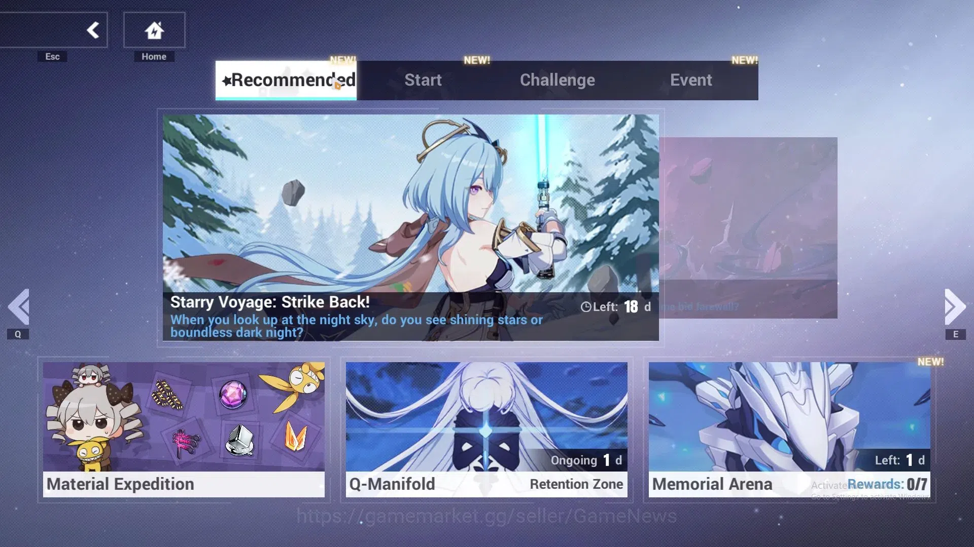 Honkai Impact 3rd Accounts SEA Lv40|1 Fullset|1,2K Crystal|Kiana Kaslana Ba-D image 13