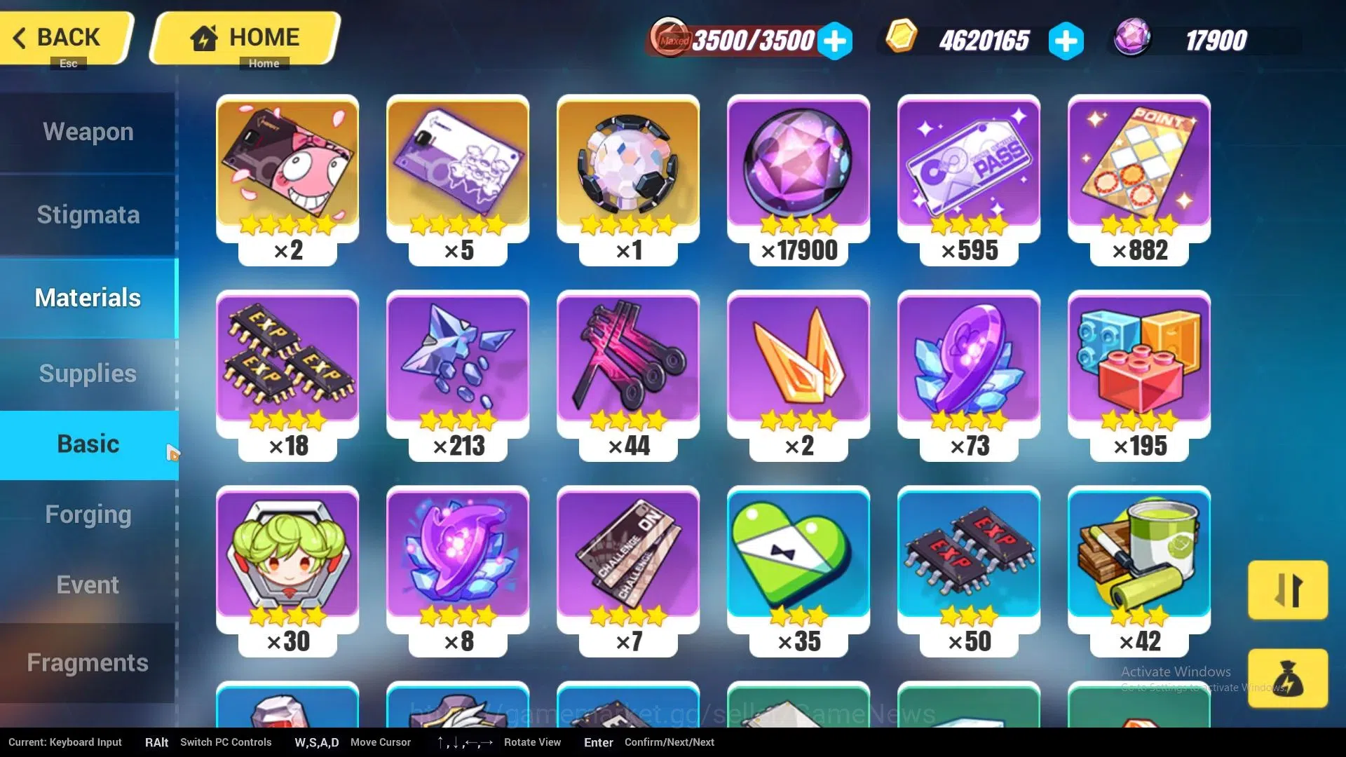 Honkai Impact 3rd Accounts SEA Lv40|1 Fullset|1,2K Crystal|Kiana Kaslana Ba-D image 8