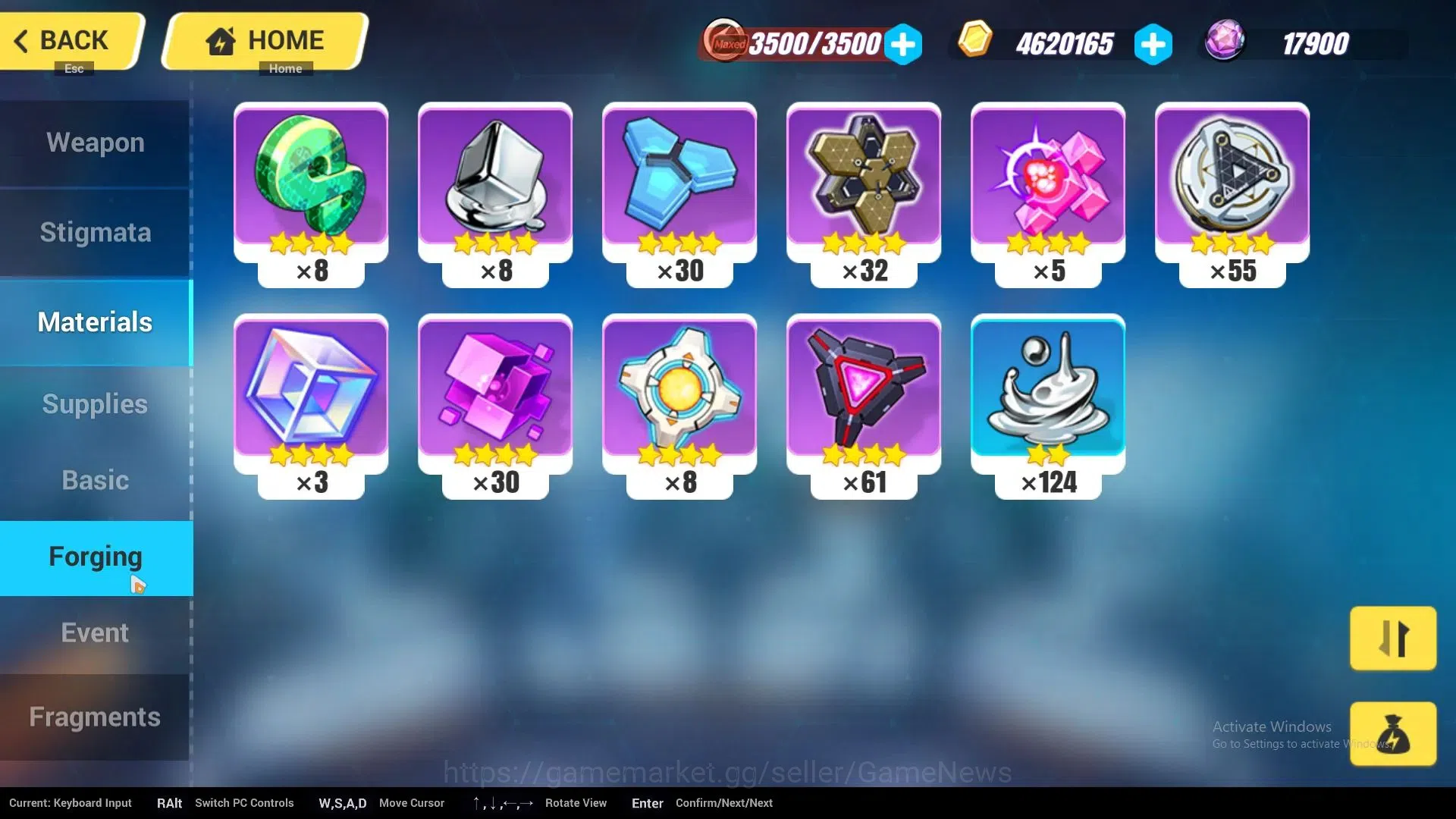 Honkai Impact 3rd Accounts SEA Lv40|1 Fullset|1,2K Crystal|Kiana Kaslana Ba-D image 9