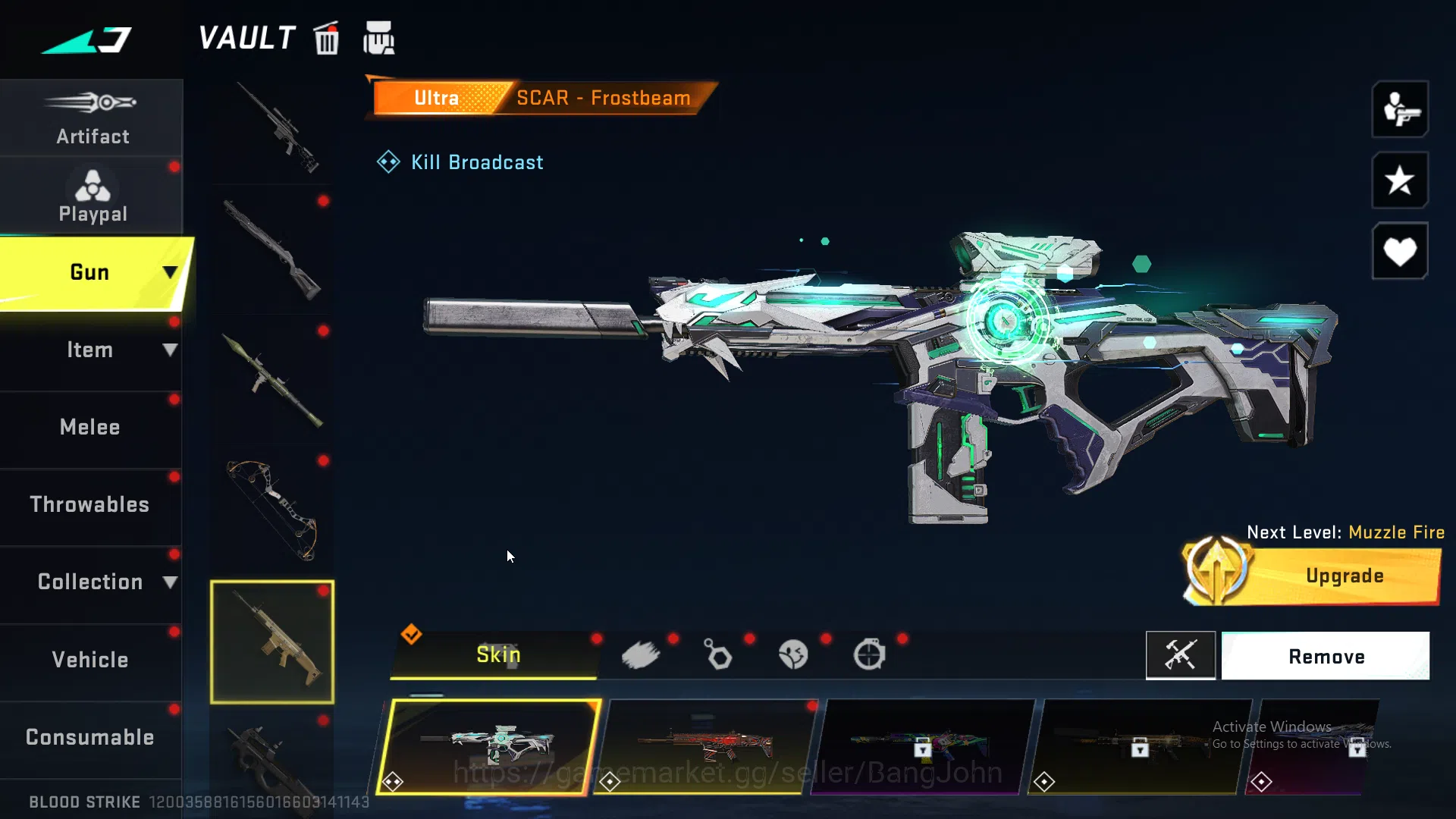 Blood Strike Accounts ASIA | Collab Ethan, Ultra Katya, Ultra Volt| Evo  image 11