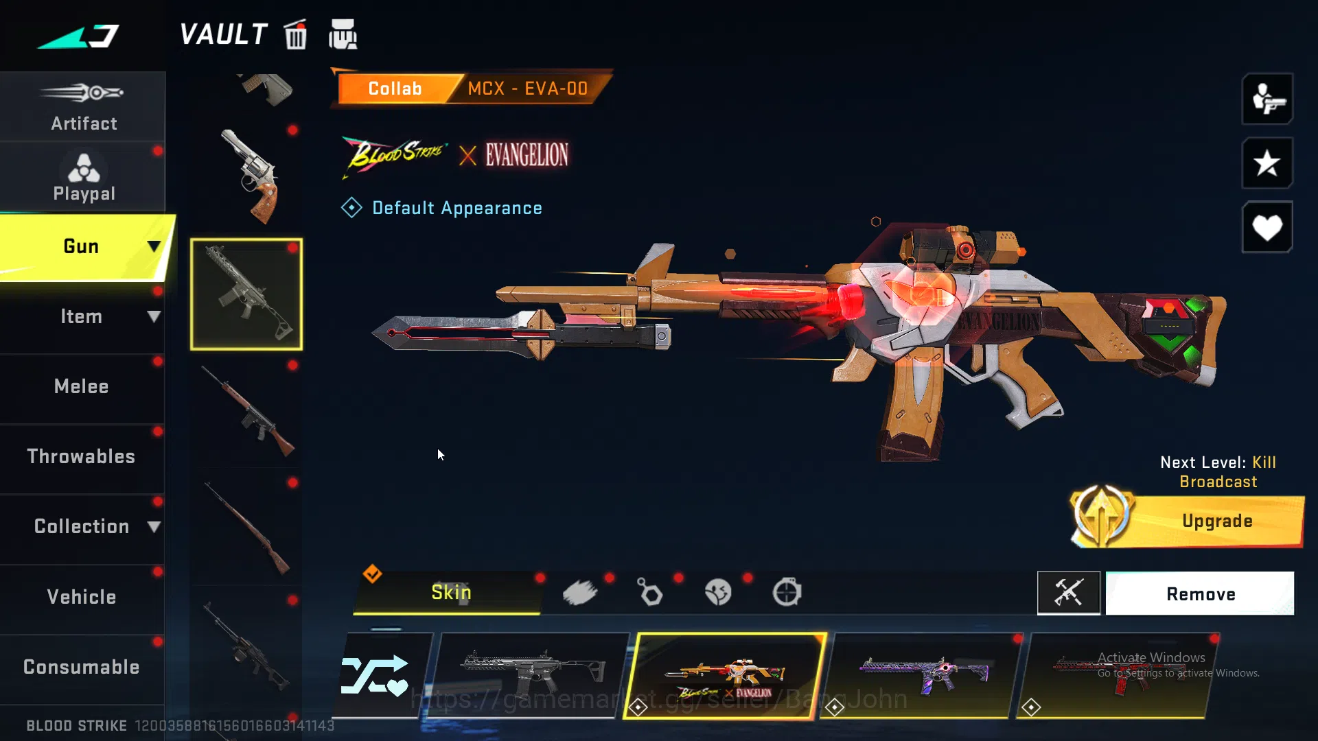Blood Strike Accounts ASIA | Collab Ethan, Ultra Katya, Ultra Volt| Evo  image 13
