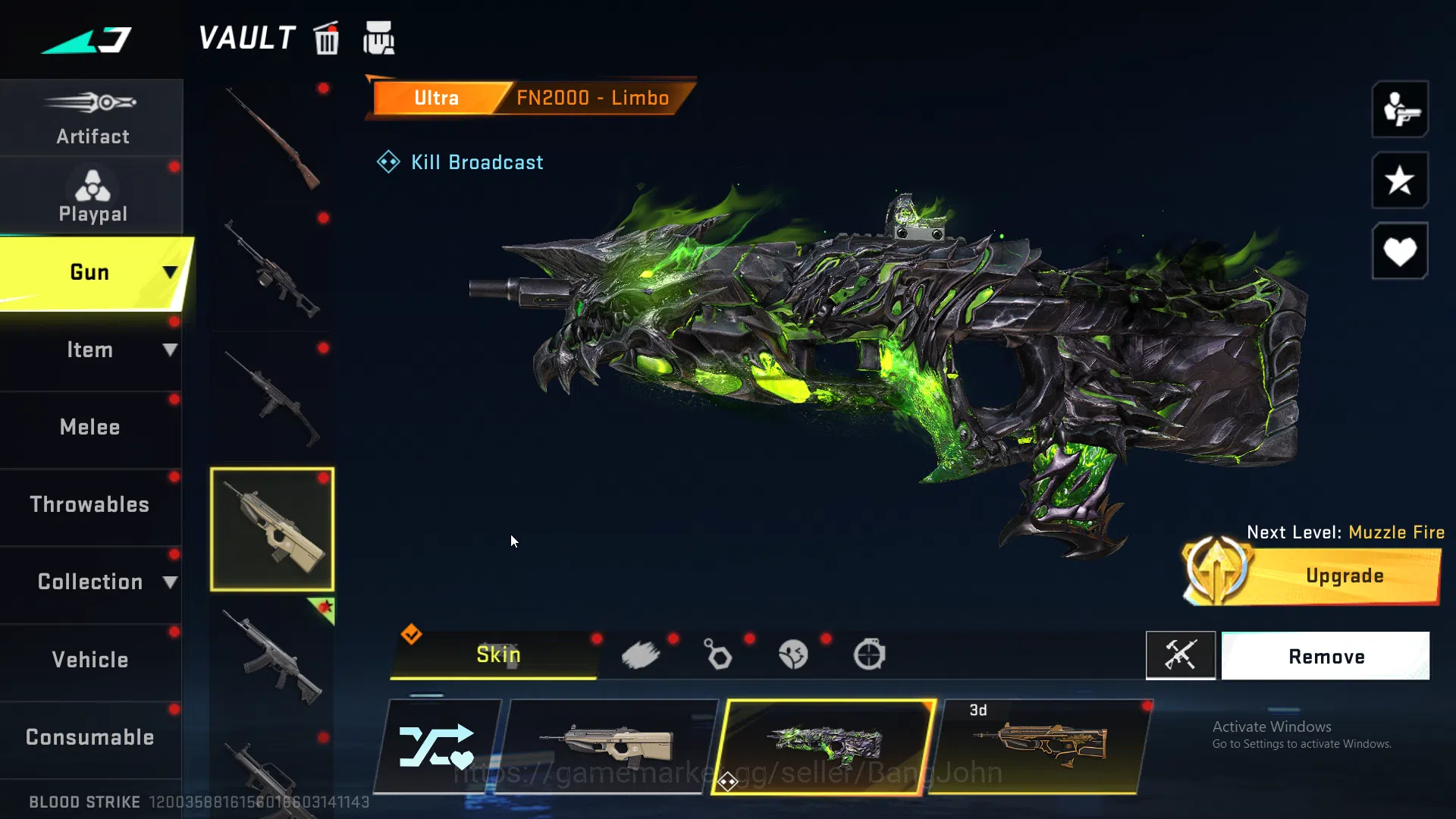 Blood Strike Accounts ASIA | Collab Ethan, Ultra Katya, Ultra Volt| Evo  image 15