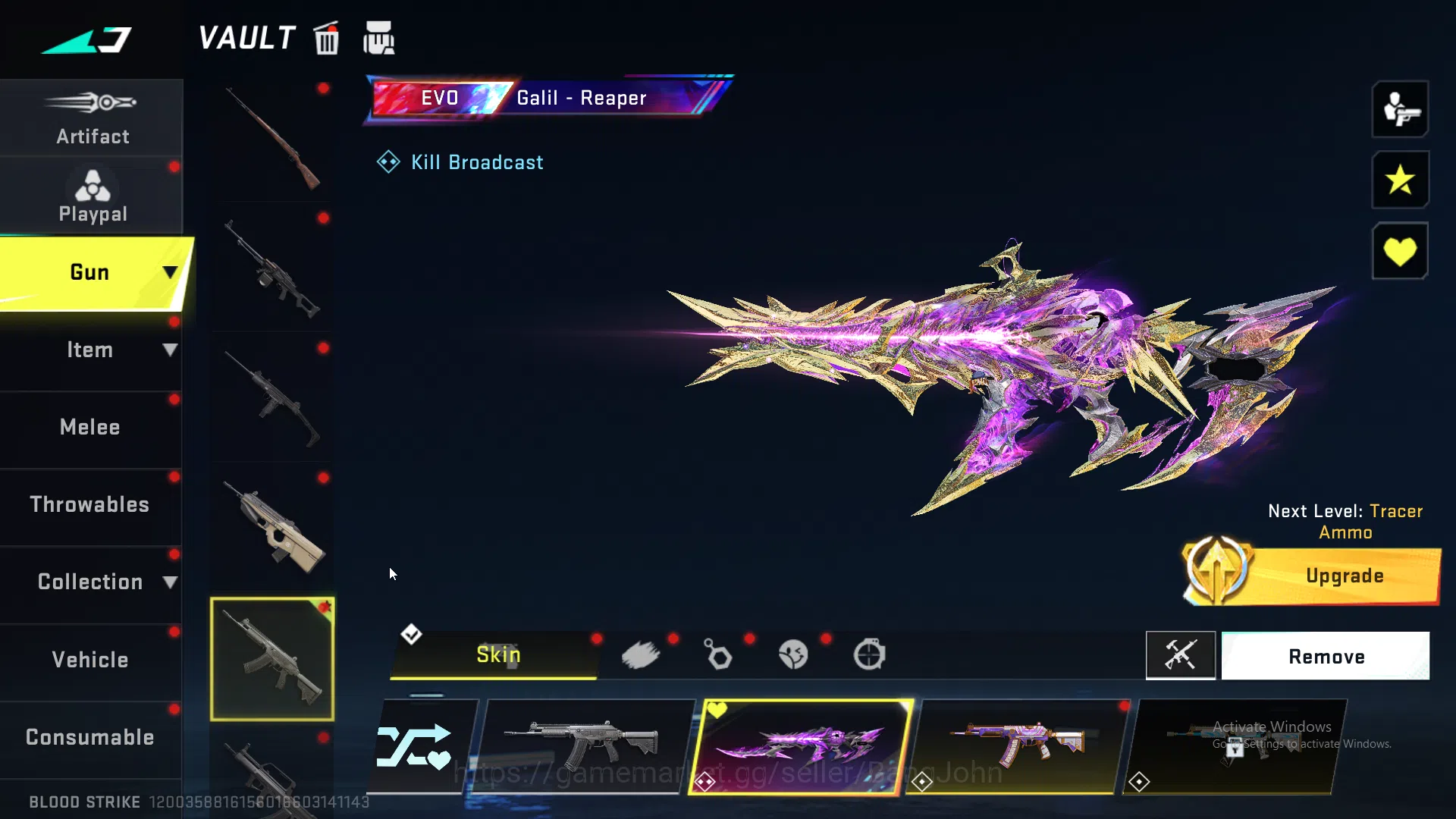 Blood Strike Accounts ASIA | Collab Ethan, Ultra Katya, Ultra Volt| Evo  image 16
