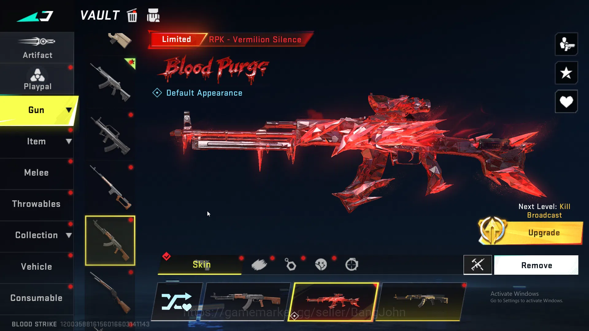 Blood Strike Accounts ASIA | Collab Ethan, Ultra Katya, Ultra Volt| Evo  image 18