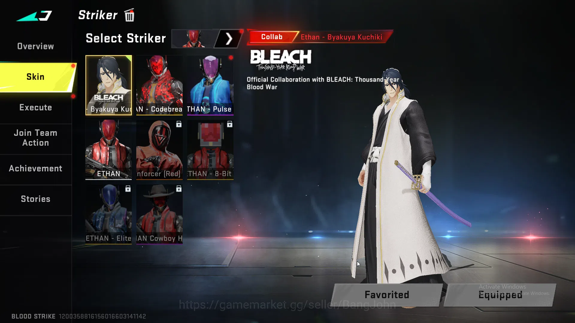 Blood Strike Accounts ASIA | Collab Ethan, Ultra Katya, Ultra Volt| Evo  image 3