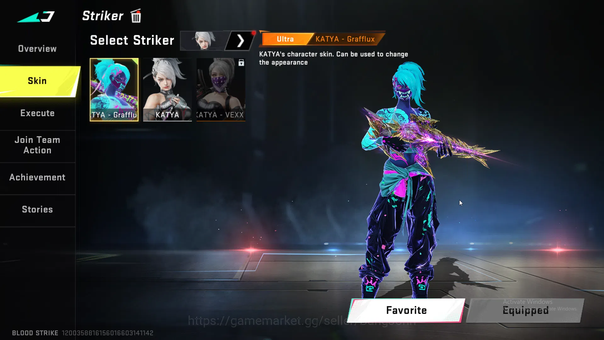 Blood Strike Accounts ASIA | Collab Ethan, Ultra Katya, Ultra Volt| Evo  image 4