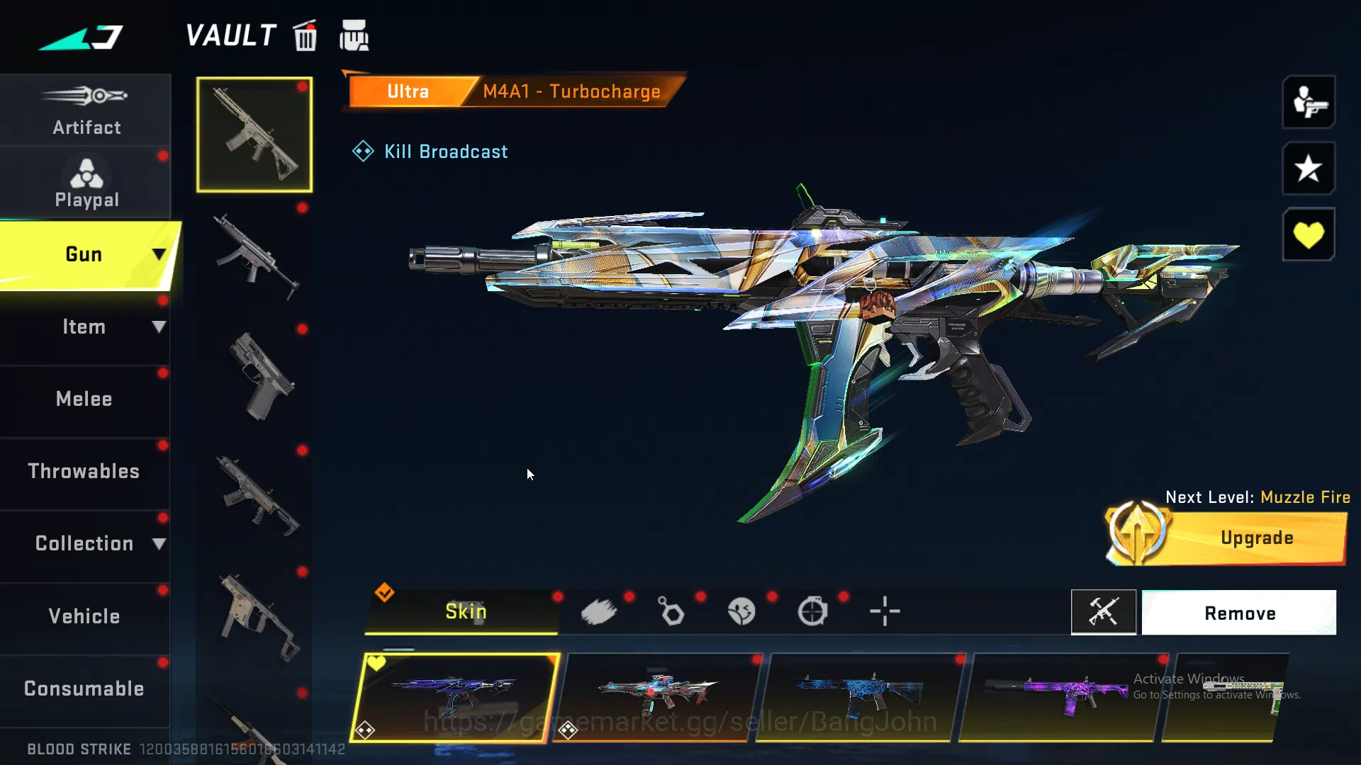Blood Strike Accounts ASIA | Collab Ethan, Ultra Katya, Ultra Volt| Evo  image 7