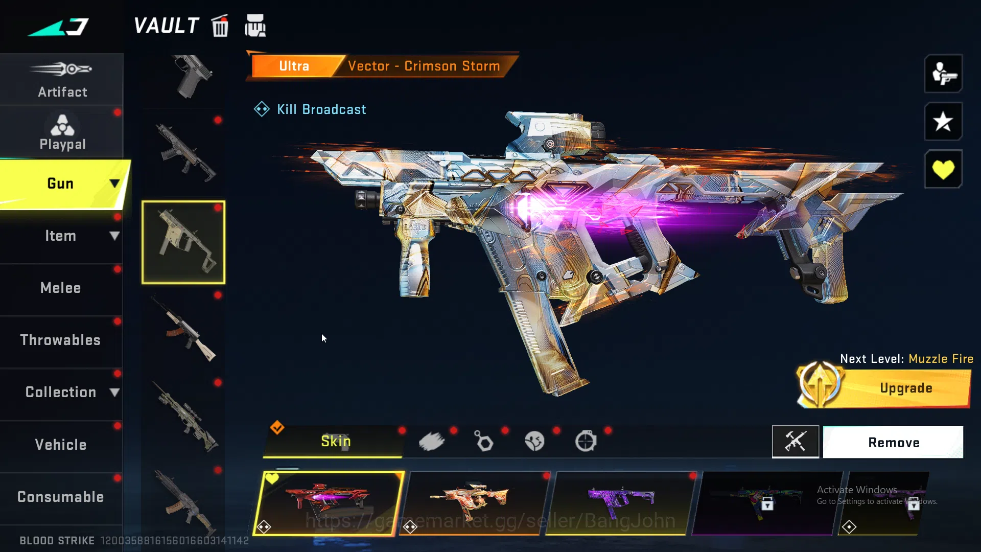 Blood Strike Accounts ASIA | Collab Ethan, Ultra Katya, Ultra Volt| Evo  image 8