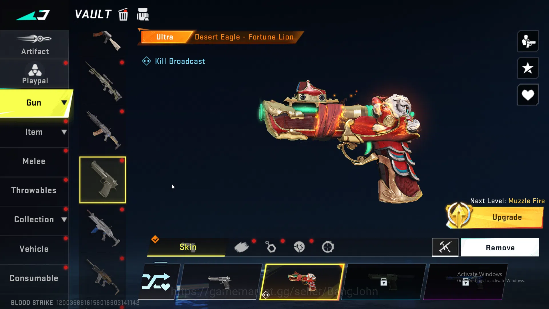 Blood Strike Accounts ASIA | Collab Ethan, Ultra Katya, Ultra Volt| Evo  image 9