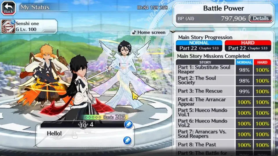 Bleach: Brave Souls Accounts [GLOBAL]50K Orb|2 New Renewed Ichigo,10th Anniv[Ru image 4