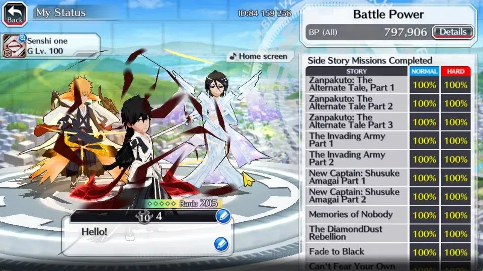 Bleach: Brave Souls Accounts [GLOBAL]50K Orb|2 New Renewed Ichigo,10th Anniv[Ru image 5