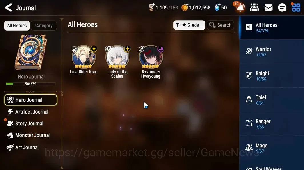 Epic Seven Accounts Global|UnVerif|3 ML(LOT Scales,BHwayoung,LR Krau)+ image 4