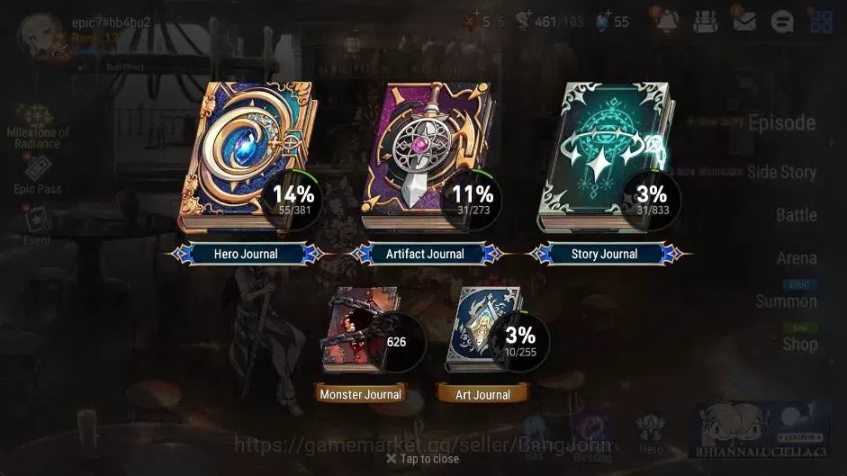 Epic Seven Accounts Global | Starter|2 ML(Rhianna & Luciella,Spirit Ey image 3
