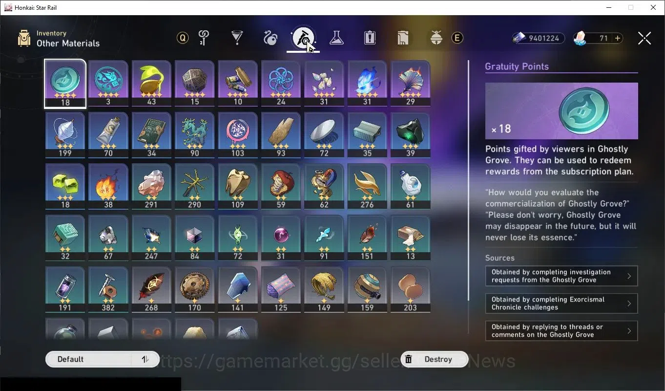 Honkai Star Rail Accounts Asia|Free Gi & ZZZ|TL 70|13 Limited|(SW LV.999E1,C image 10
