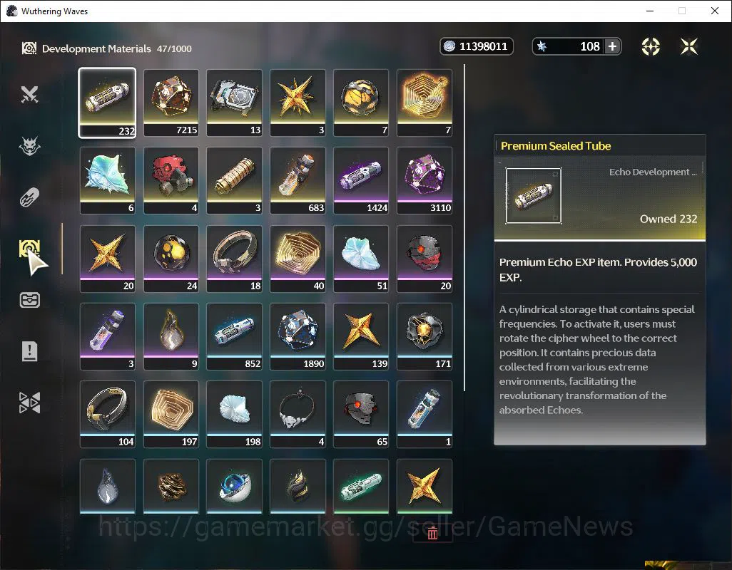 Wuthering Waves Accounts EU|UL 47|2 Limited| [Sigrika Rc1]+Sign,Shorekeeper image 7