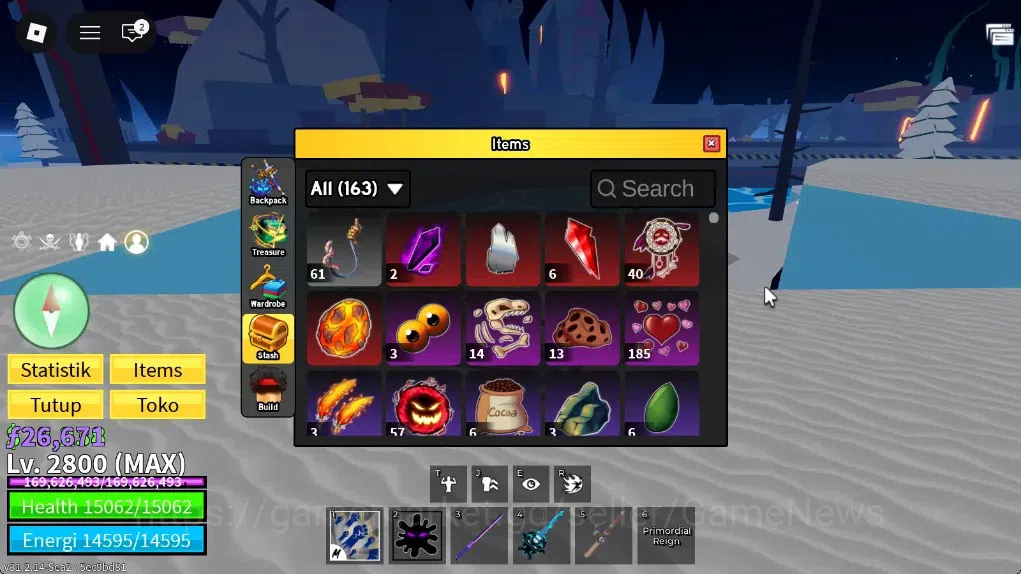 Roblox Accounts Blox Fruit|Lv MAX|God Human MAX|26K Frag|3 Mythic( image 16