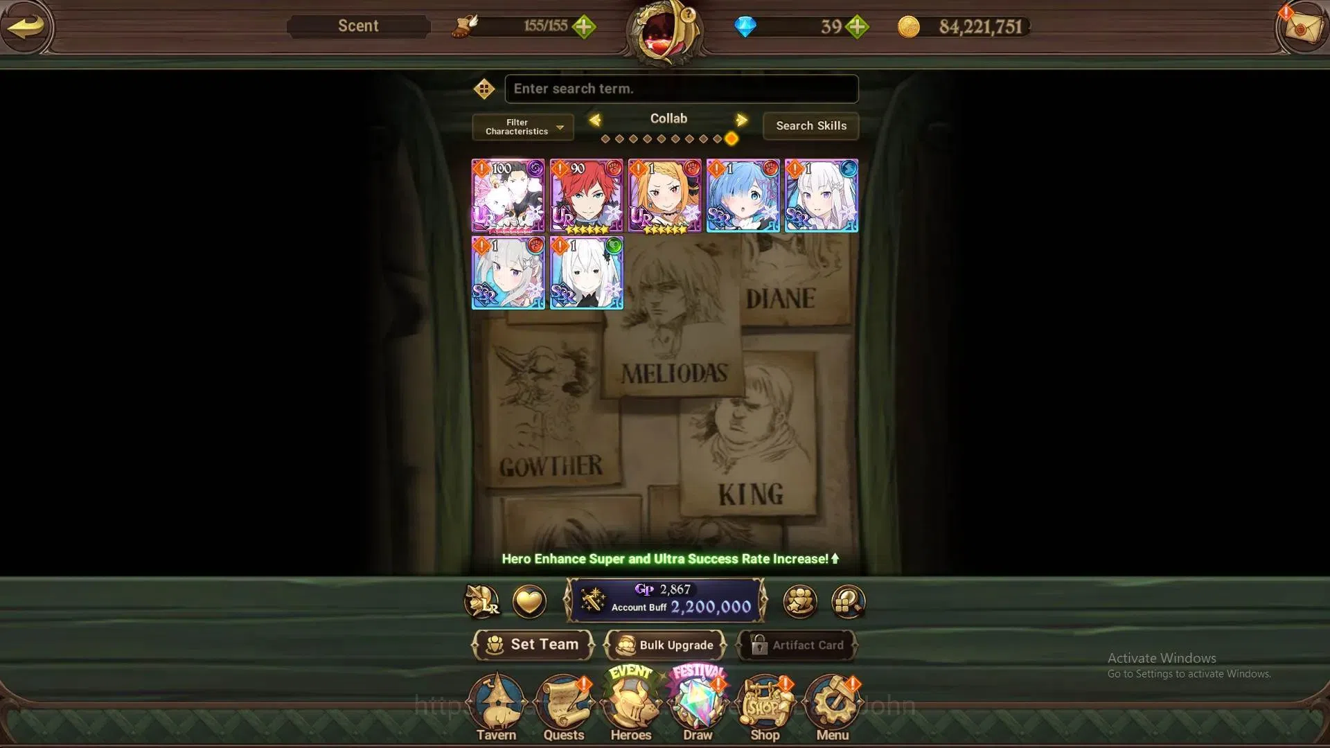 The Seven Deadly Sins: Grand Cross Accounts Global | 2.2M CC |LR Princess Elizabeth 80/100|UR image 11