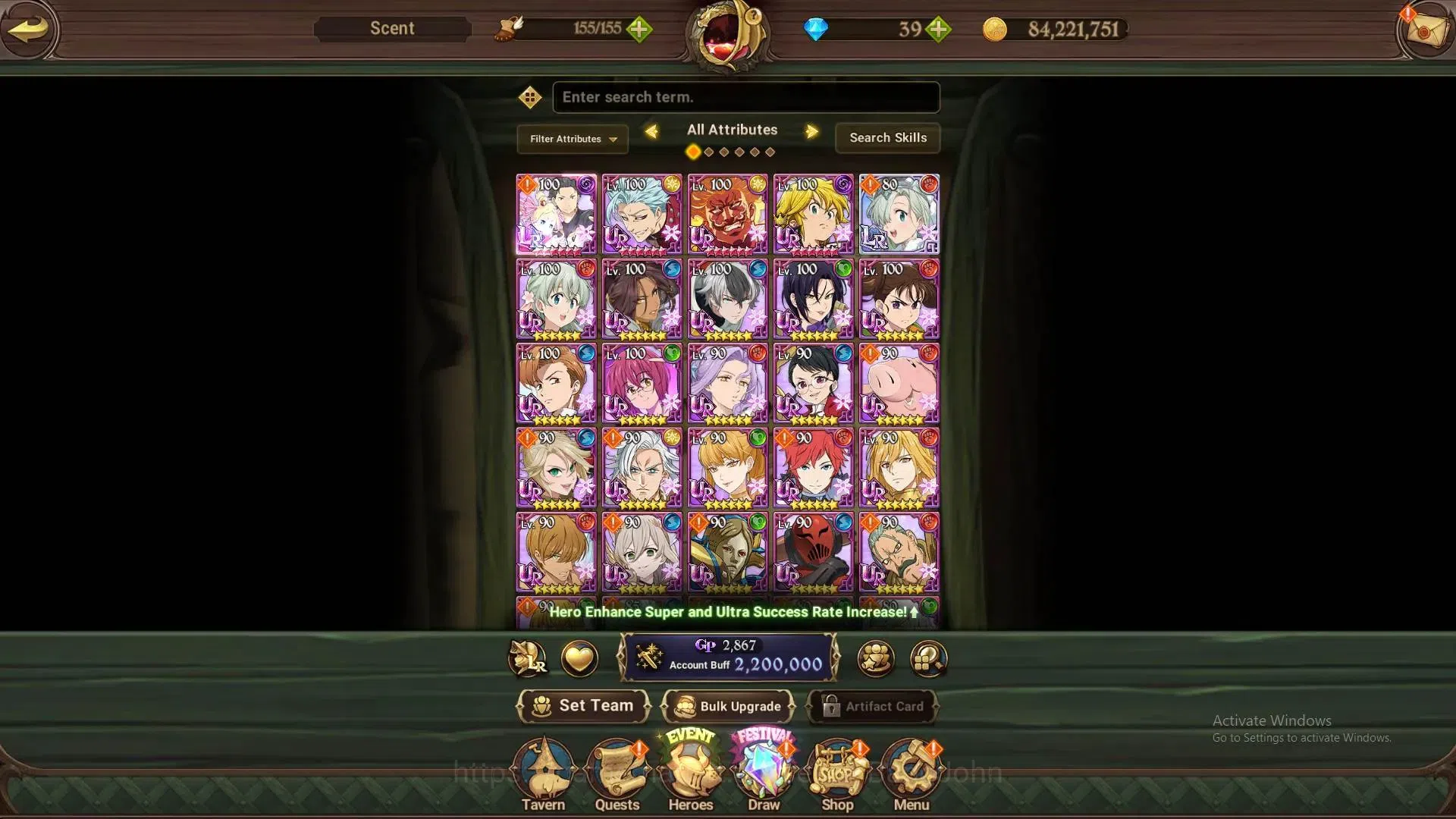 The Seven Deadly Sins: Grand Cross Accounts Global | 2.2M CC |LR Princess Elizabeth 80/100|UR image 12