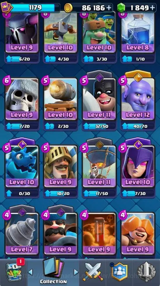 Clash Royale Accounts Mobile |KTL 12|Trophy 6265|3 Heroes|5 Evo|2 Champ  image 15
