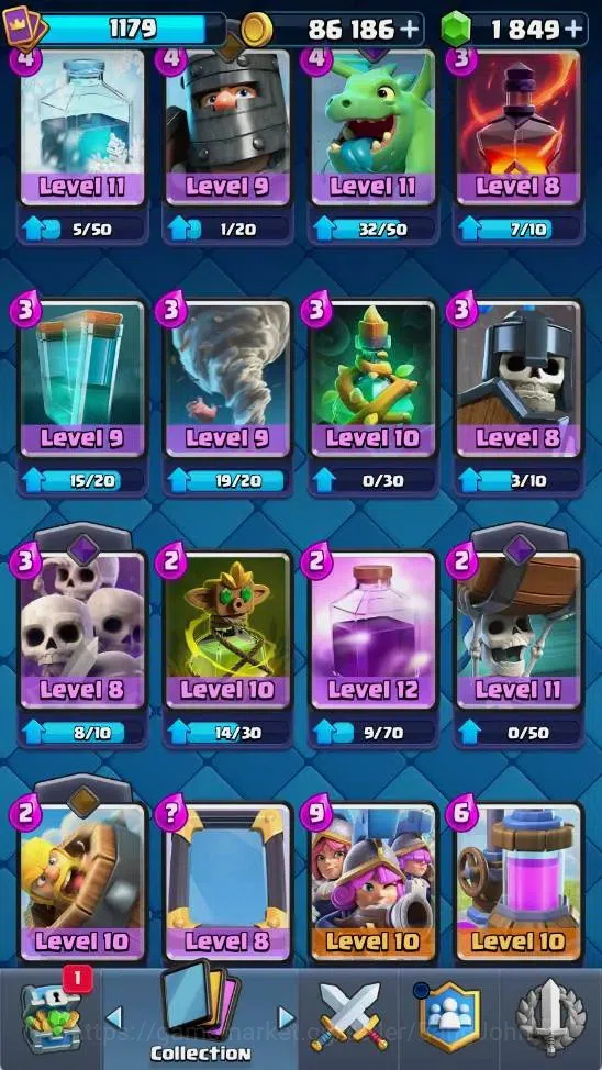 Clash Royale Accounts Mobile |KTL 12|Trophy 6265|3 Heroes|5 Evo|2 Champ  image 16