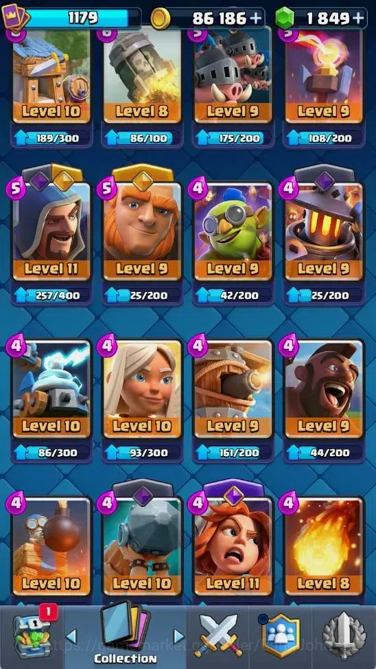 Clash Royale Accounts Mobile |KTL 12|Trophy 6265|3 Heroes|5 Evo|2 Champ  image 17