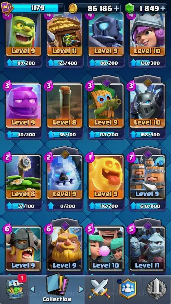 Clash Royale Accounts Mobile |KTL 12|Trophy 6265|3 Heroes|5 Evo|2 Champ  image 18