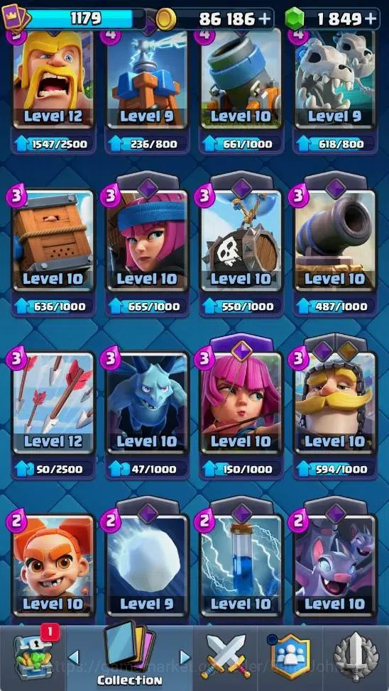 Clash Royale Accounts Mobile |KTL 12|Trophy 6265|3 Heroes|5 Evo|2 Champ  image 19