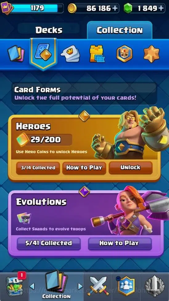Clash Royale Accounts Mobile |KTL 12|Trophy 6265|3 Heroes|5 Evo|2 Champ  image 5