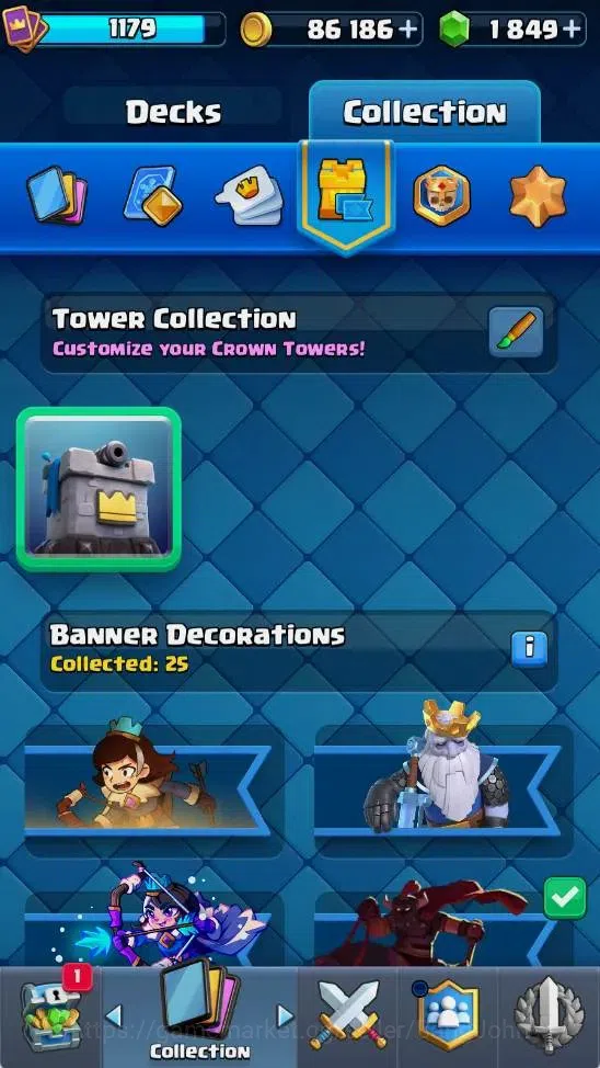 Clash Royale Accounts Mobile |KTL 12|Trophy 6265|3 Heroes|5 Evo|2 Champ  image 8