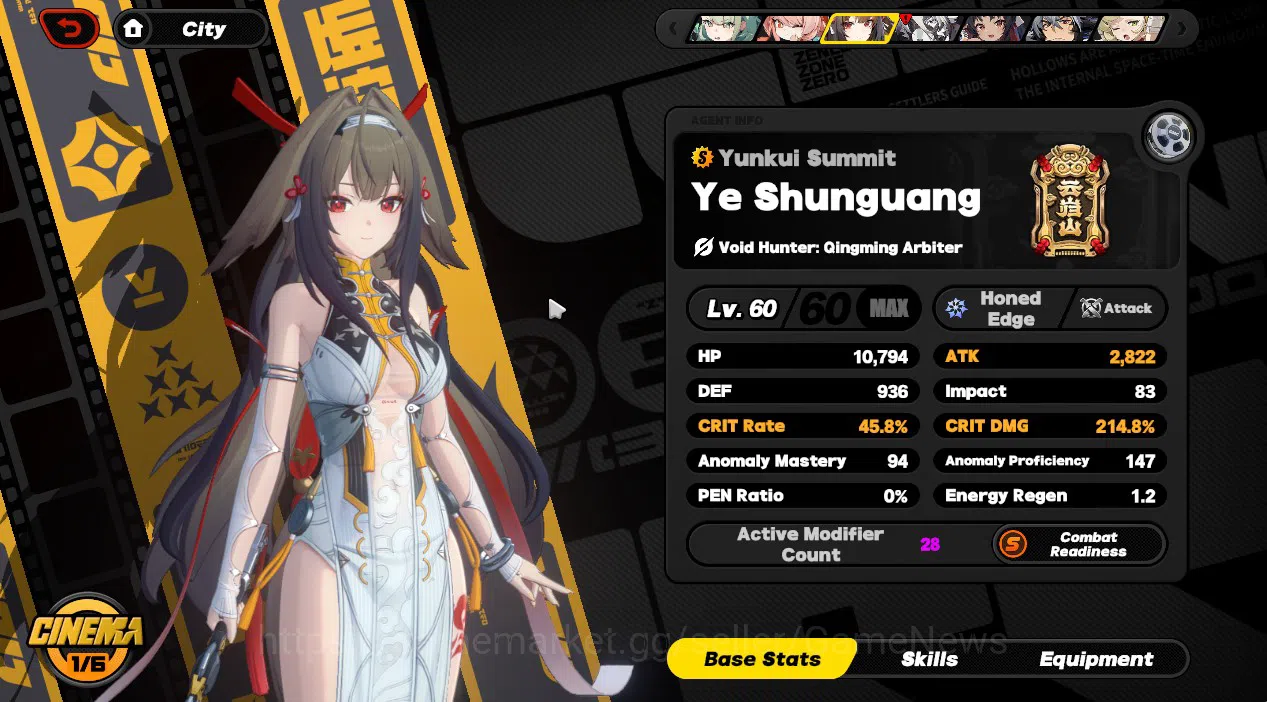 Zenless Zone Zero Accounts ASIA| IK 54|3 Limited YSG Prem Team [(Ye Sunguang  image 11