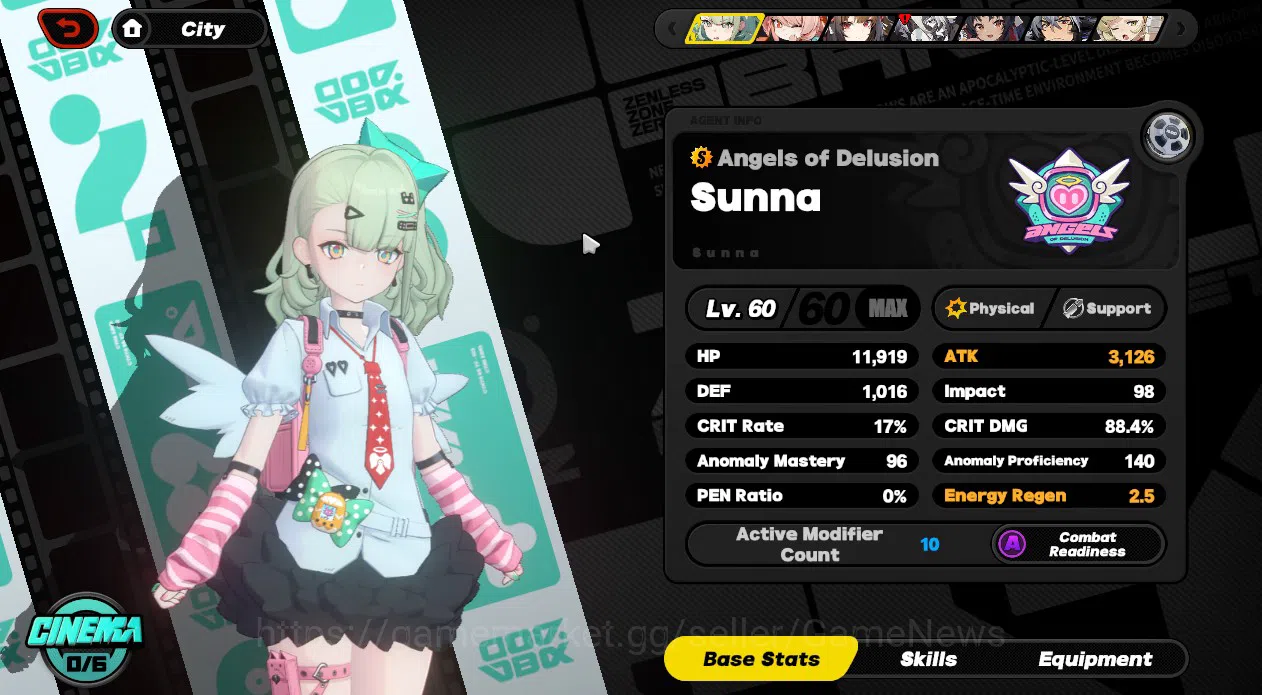 Zenless Zone Zero Accounts ASIA| IK 54|3 Limited YSG Prem Team [(Ye Sunguang  image 12