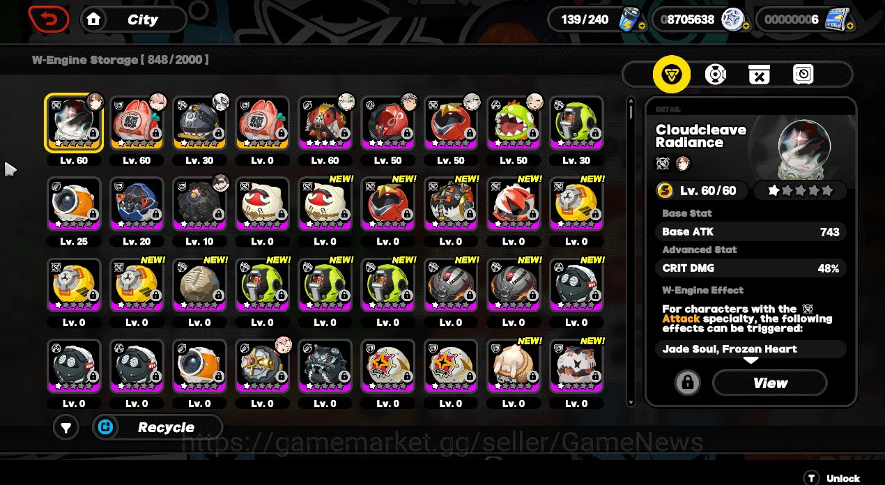 Zenless Zone Zero Accounts ASIA| IK 54|3 Limited YSG Prem Team [(Ye Sunguang  image 5