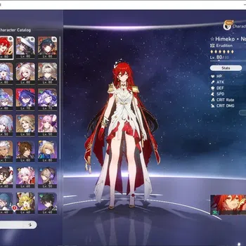 Honkai Star Rail Accounts Others Asia|TL 68|14 Limited|(HimeNova,YaoGuang,Sparxie)+Sign