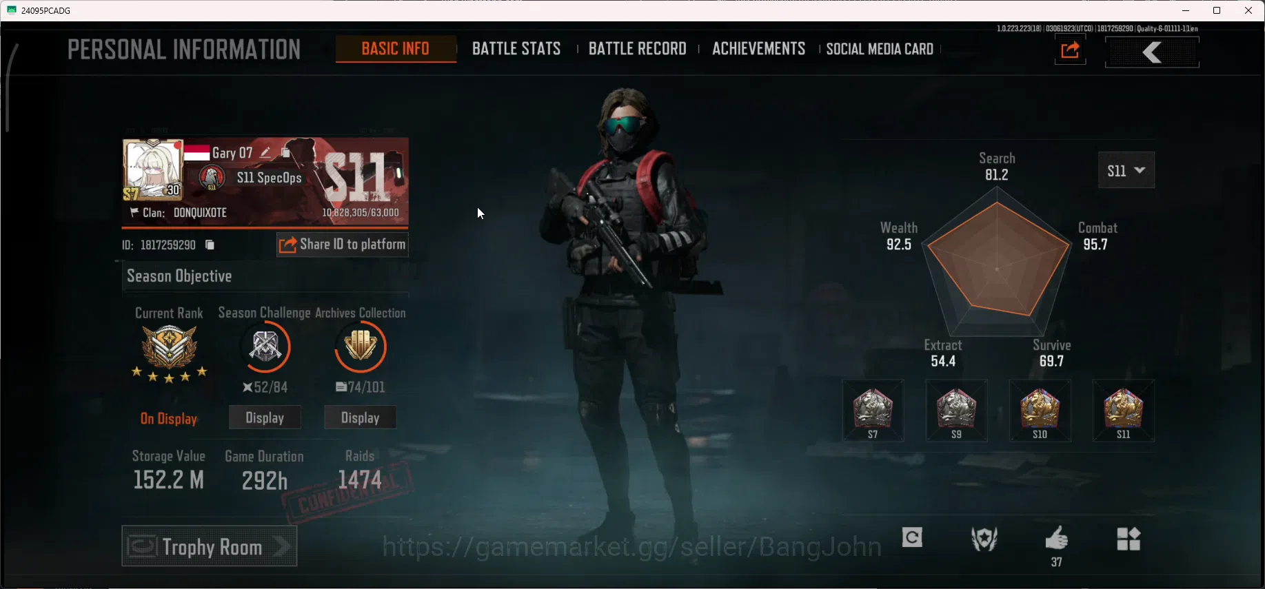 Arena Breakout Accounts Lvl30|SV152M|CV129M|Sym AUG|Decree LR/VSS|Suit:Urb image 2