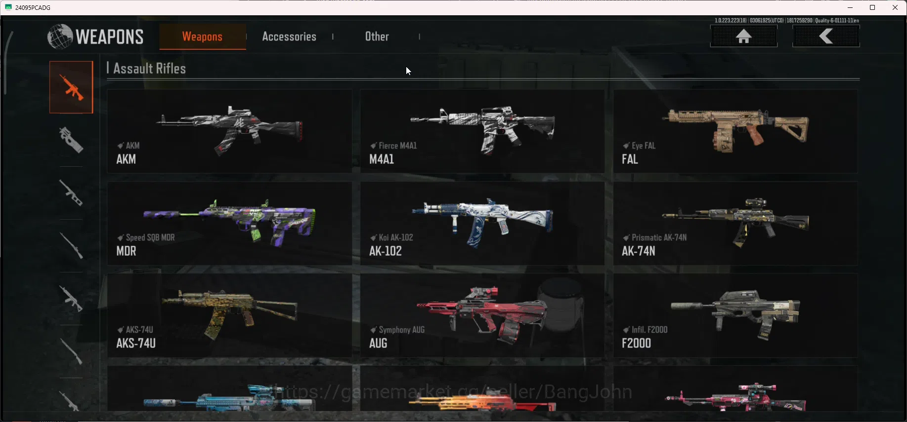 Arena Breakout Accounts Lvl30|SV152M|CV129M|Sym AUG|Decree LR/VSS|Suit:Urb image 7