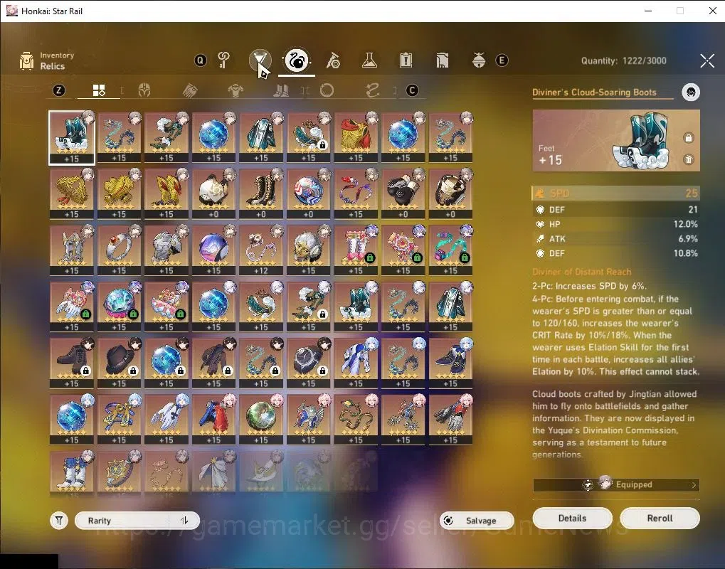 Honkai Star Rail Accounts Asia|TL 70|18 Limited|[Phainon,Feixiao,The Herta,R image 9