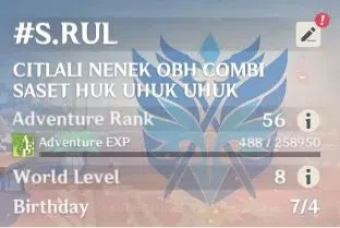 Genshin Impact Accounts Others ASIA|USNunset|AR 56|2 Lim: Mavuika, Citlali + 4legend char|Low Explore|Check 1