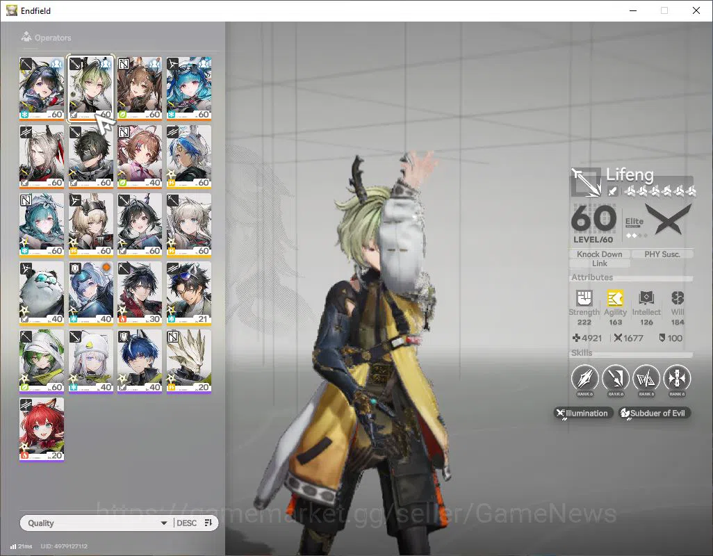 Arknights: Endfield Accounts [ASIA] Lv 53|6 SSR 2Limited|(TangTang,Gilberta+Sig image 2