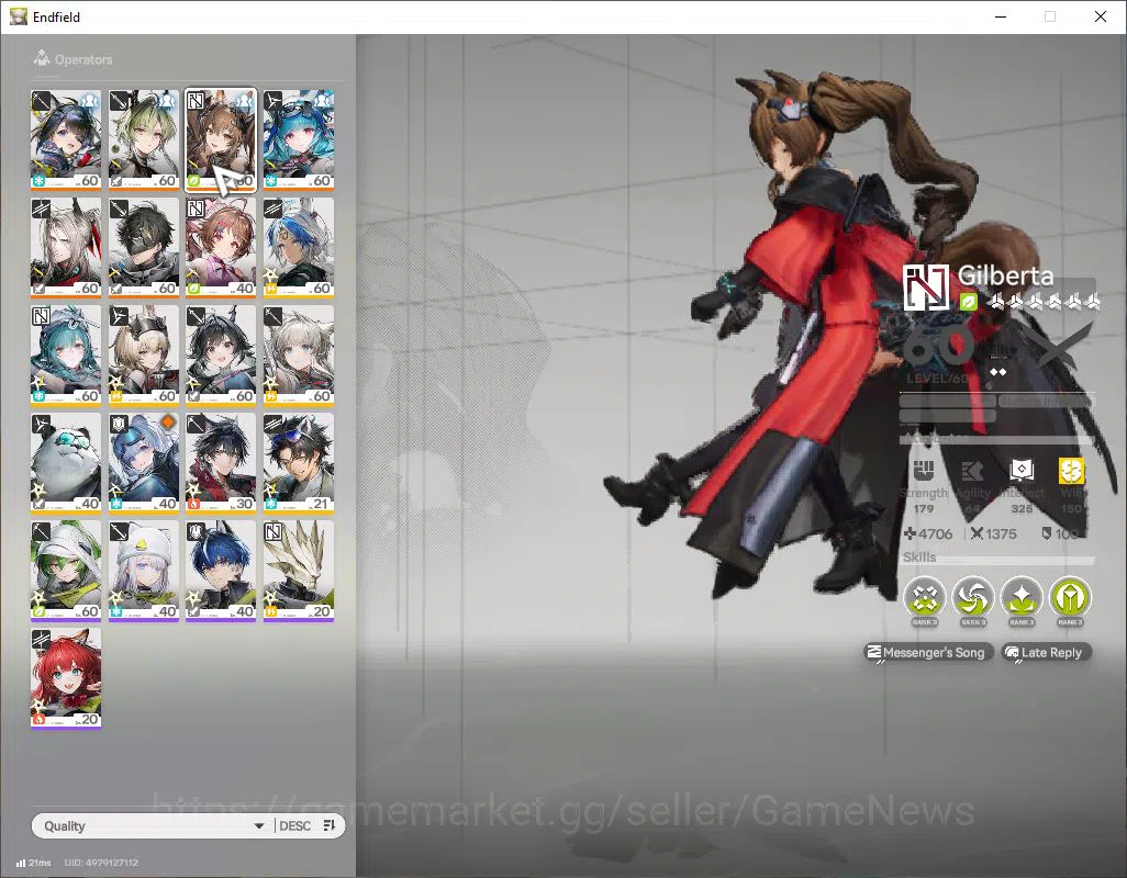 Arknights: Endfield Accounts [ASIA] Lv 53|6 SSR 2Limited|(TangTang,Gilberta+Sig image 3