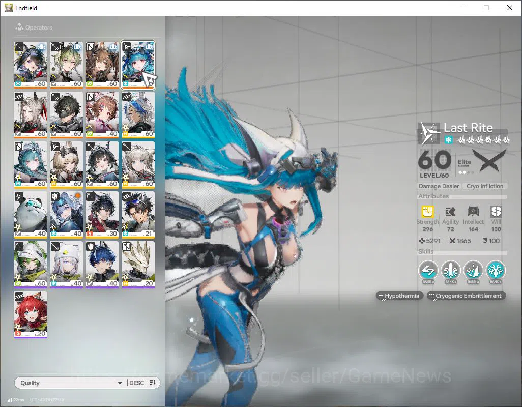 Arknights: Endfield Accounts [ASIA] Lv 53|6 SSR 2Limited|(TangTang,Gilberta+Sig image 4