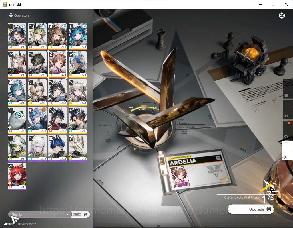Arknights: Endfield Accounts [ASIA] Lv 53|6 SSR 2Limited|(TangTang,Gilberta+Sig image 7