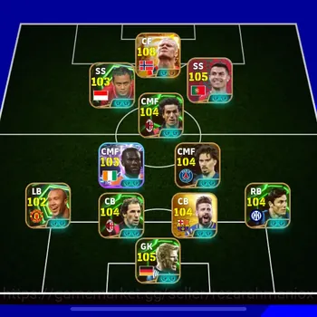 eFootball Accounts Legends & Iconic Players OVR 3229