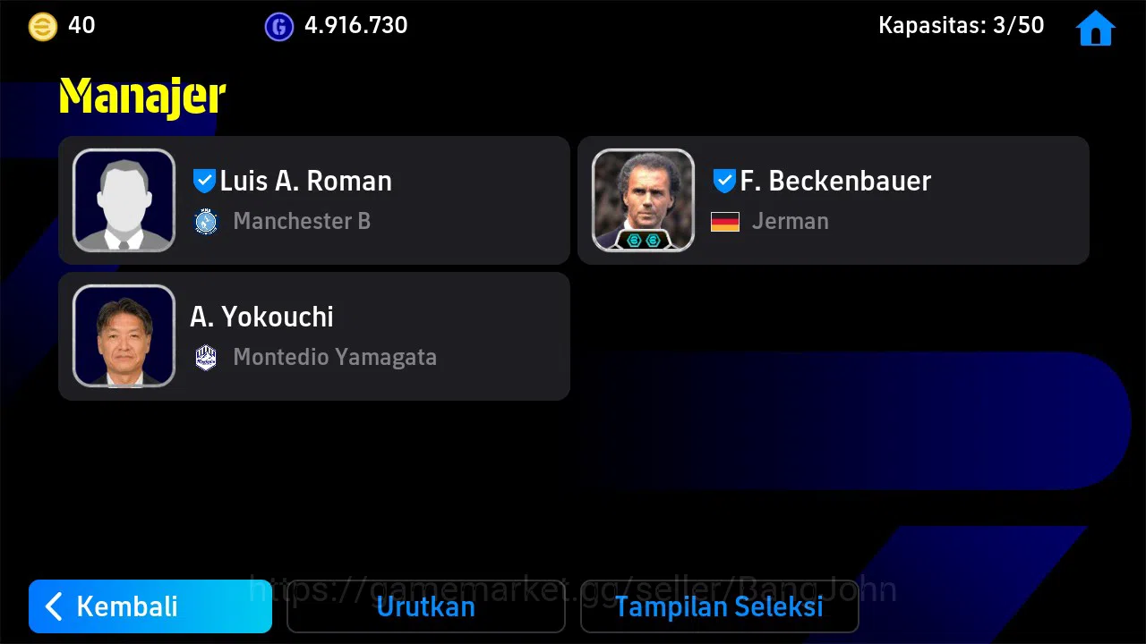 eFootball Accounts ANDROID|PW 3167|Big Time Van Dijk|Epic Fabio, Fran image 6