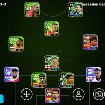 eFootball Accounts Legends & Iconic Players Mobile|PW 3099|Raphael Varane Epic,Steven Gerrard Epic|2026|Check SS EFB2287B