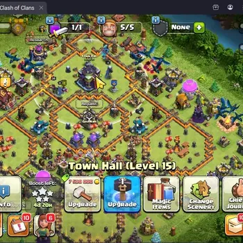 Clash of Clans Accounts High-End TH15-BH6|Lv.81|BK39,AQ39,MP25,GW9,RC9|HH8,BM2|Proteck Off|Takemail Check SS COC190B