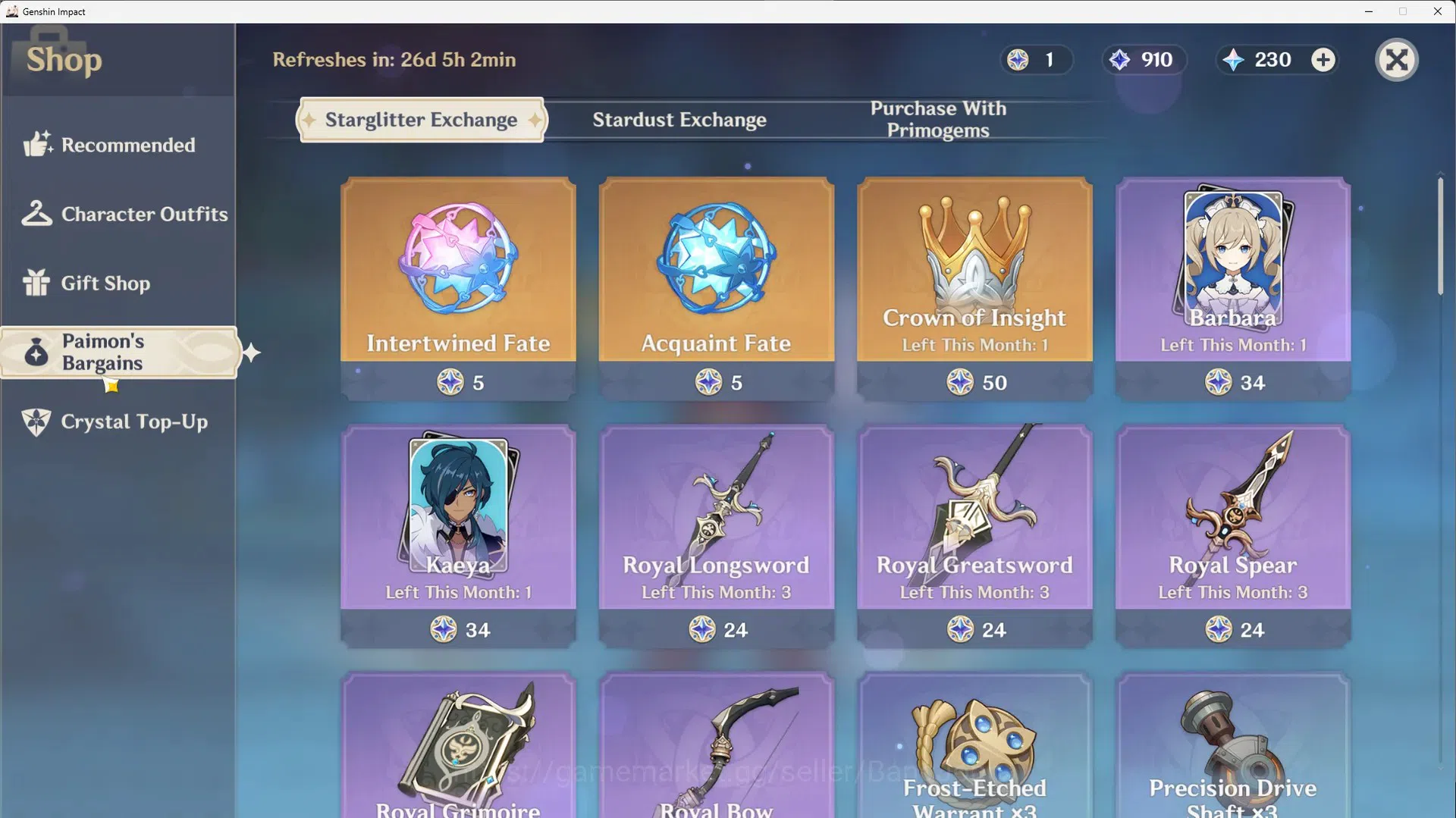Genshin Impact Accounts ASIA | AR 55 | 4 Limited 5* Char [Lauma,Chasca]+Si image 2