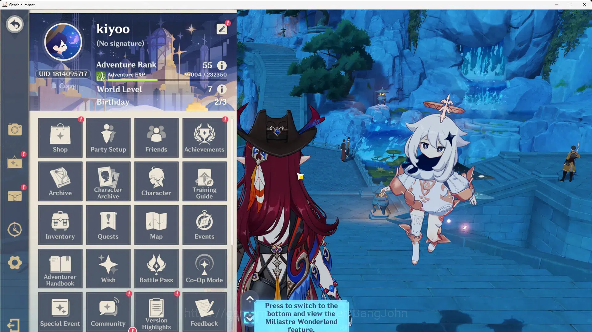 Genshin Impact Accounts ASIA | AR 55 | 4 Limited 5* Char [Lauma,Chasca]+Si image 8