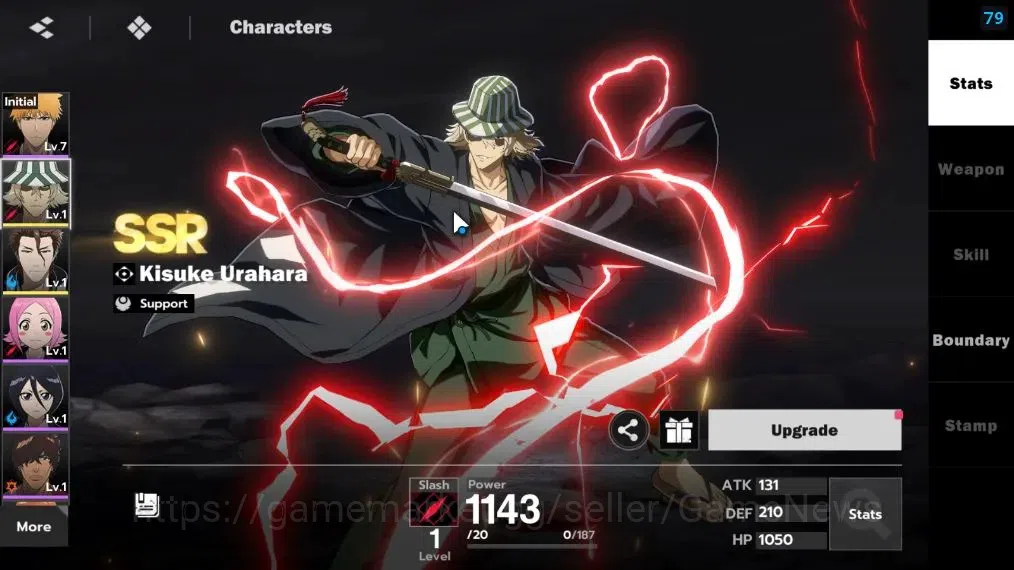 BLEACH: Soul Resonance Accounts NA Crunchyroll|Fresh Starter|LV 3|2 SSR [Aizen,Ura image 4